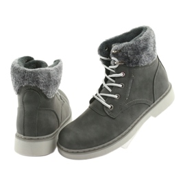 American Club Bottes pour femmes, dentelle grise -ups, gris rh47 4 American Club Bottes pour femmes, dentelle grise -ups, gris rh47 4