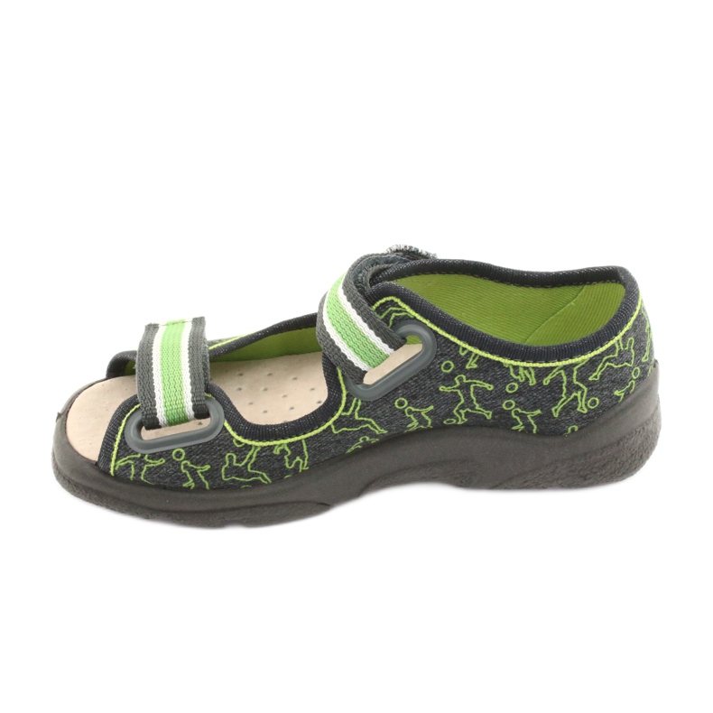 Chaussures enfant Befado 869x131 gris vert 2