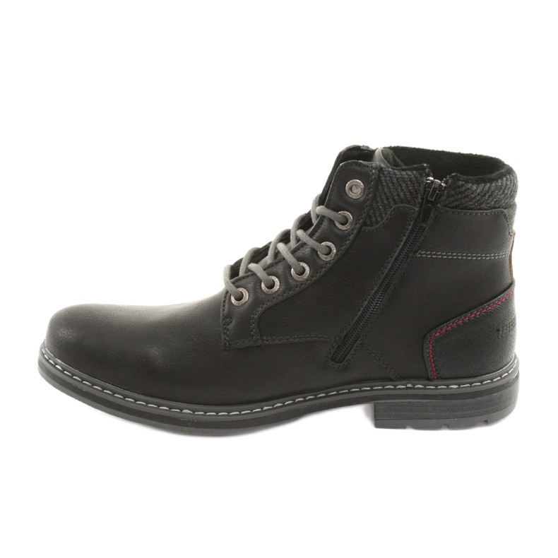 American club RH31 bottes noires pour hommes 2
