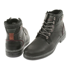 American club RH31 bottes noires pour hommes 4