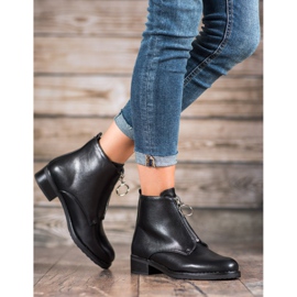 Seastar Bottes avec fermeture éclair décorative le noir 2