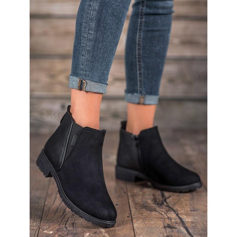 SHELOVET Bottes classiques noir 1