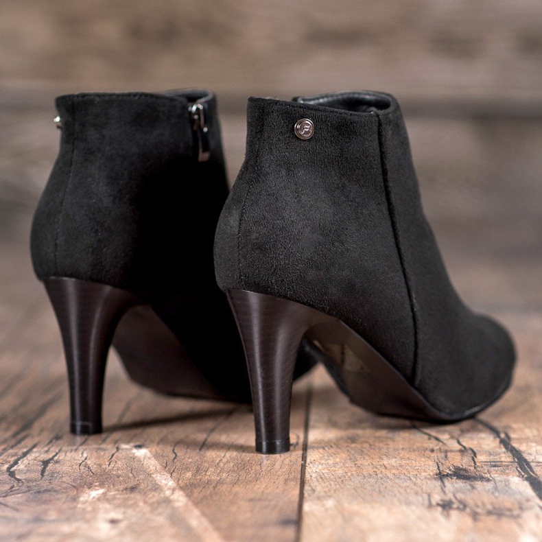 Filippo Bottes noires sexy le noir 1