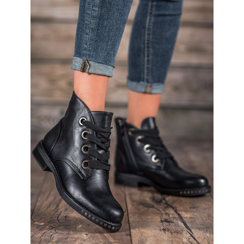 Cm Paris Bottes noires le noir 1