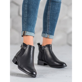 Anesia Paris Bottines femme le noir 1