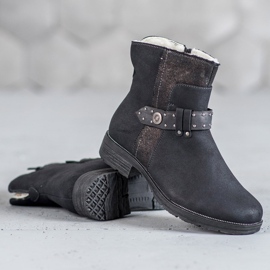 Super Me Bottes chaudes pour femmes noir 1