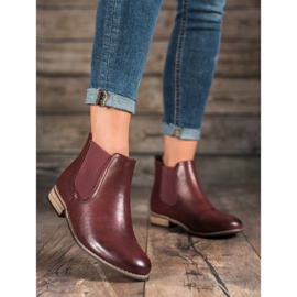 SDS Bottines chelsea bordeaux rouge 1 SDS Bottines chelsea bordeaux rouge 1
