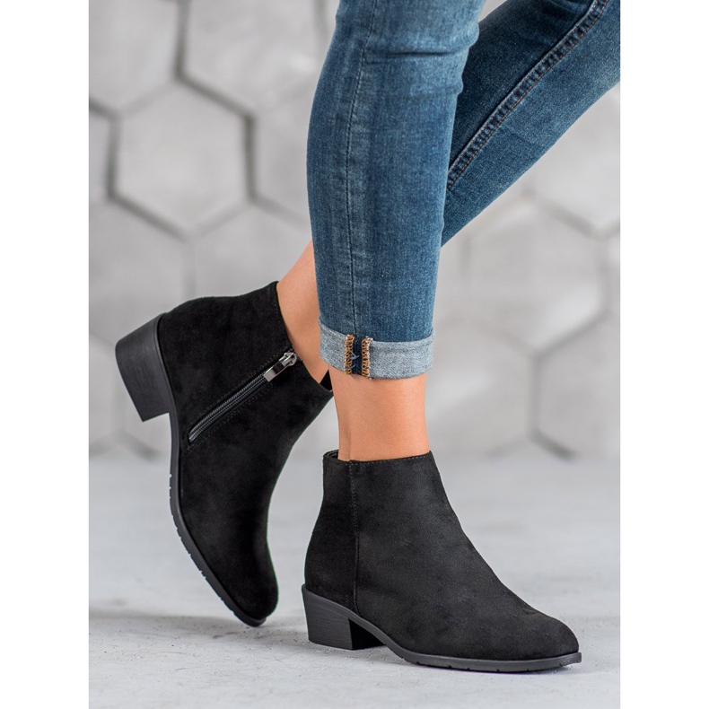 Filippo Bottes noires pour femmes le noir 1