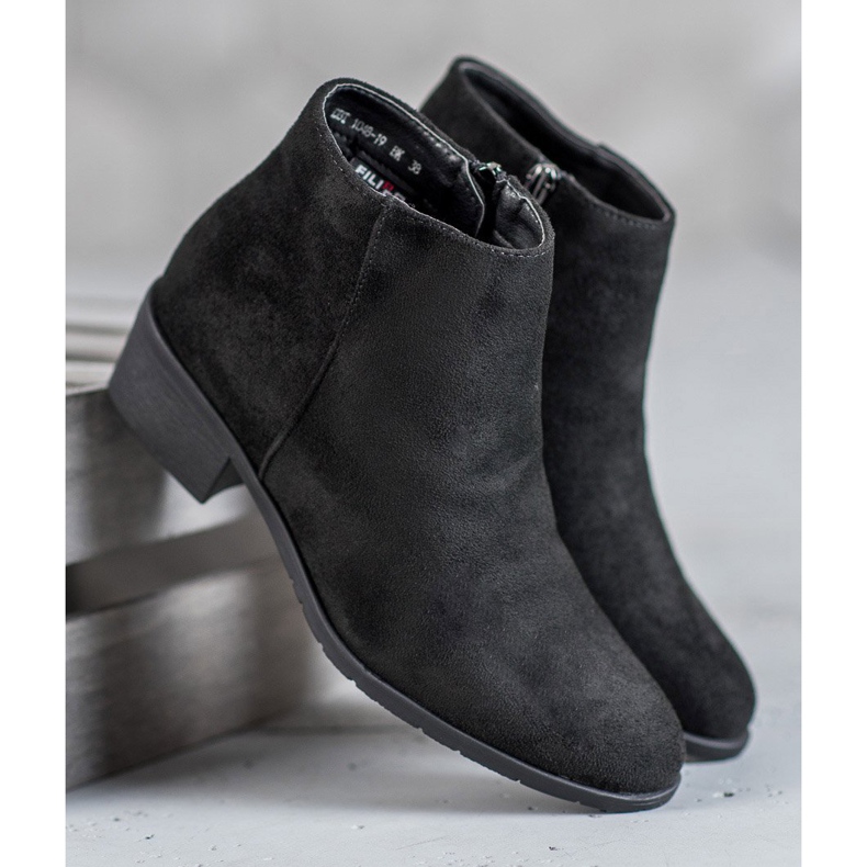 Filippo Bottes noires pour femmes 2