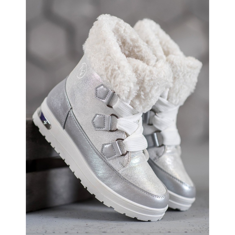 Bottes de neige chaudes MCKEYLOR gris 2 Bottes de neige chaudes MCKEYLOR gris 2
