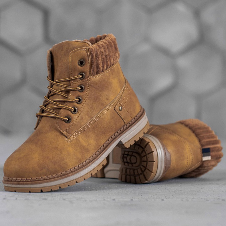 SHELOVET Trappeurs à la mode brun 1