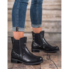 Bestelle Bottines à enfiler avec jets le noir 1 Bestelle Bottines à enfiler avec jets le noir 1