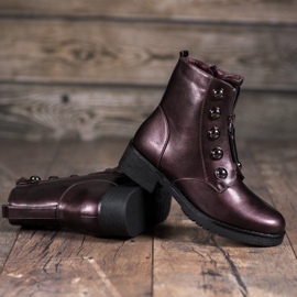 SHELOVET Bottines Avec Une Fermeture Éclair multicolore 3