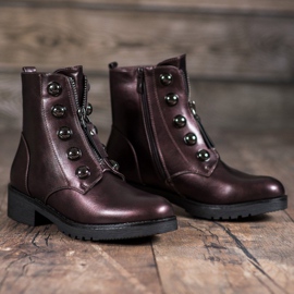 SHELOVET Bottines Avec Une Fermeture Éclair multicolore 5