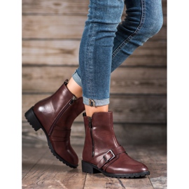 Groto Gogo Bottes hautes bordeaux rouge 2 Groto Gogo Bottes hautes bordeaux rouge 2