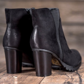 S. BARSKI Bottes noires pour femmes 1