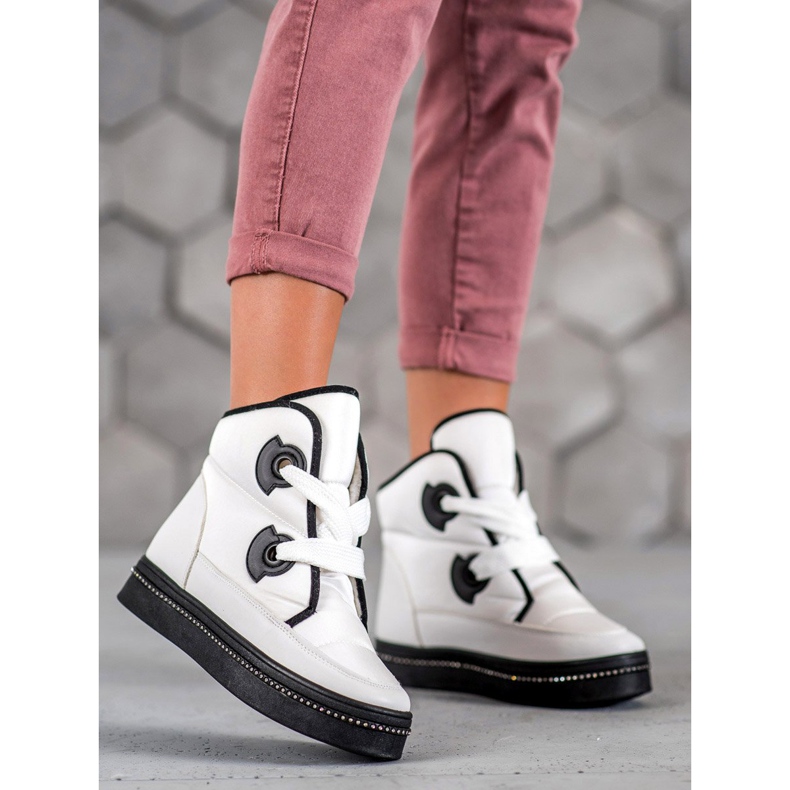 Weide Bottes de neige blanches 1