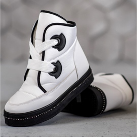 Weide Bottes de neige blanches 2