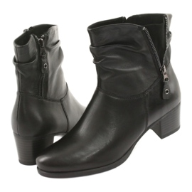 Caprice talons hauts noirs 25347 5