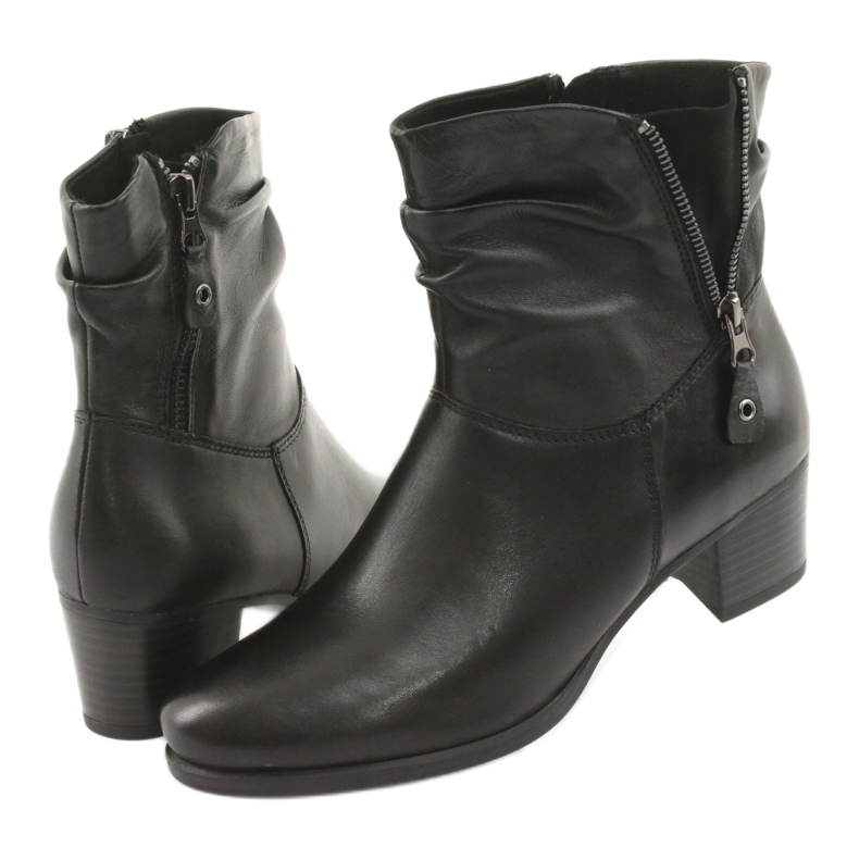 Caprice talons hauts noirs 25347 5