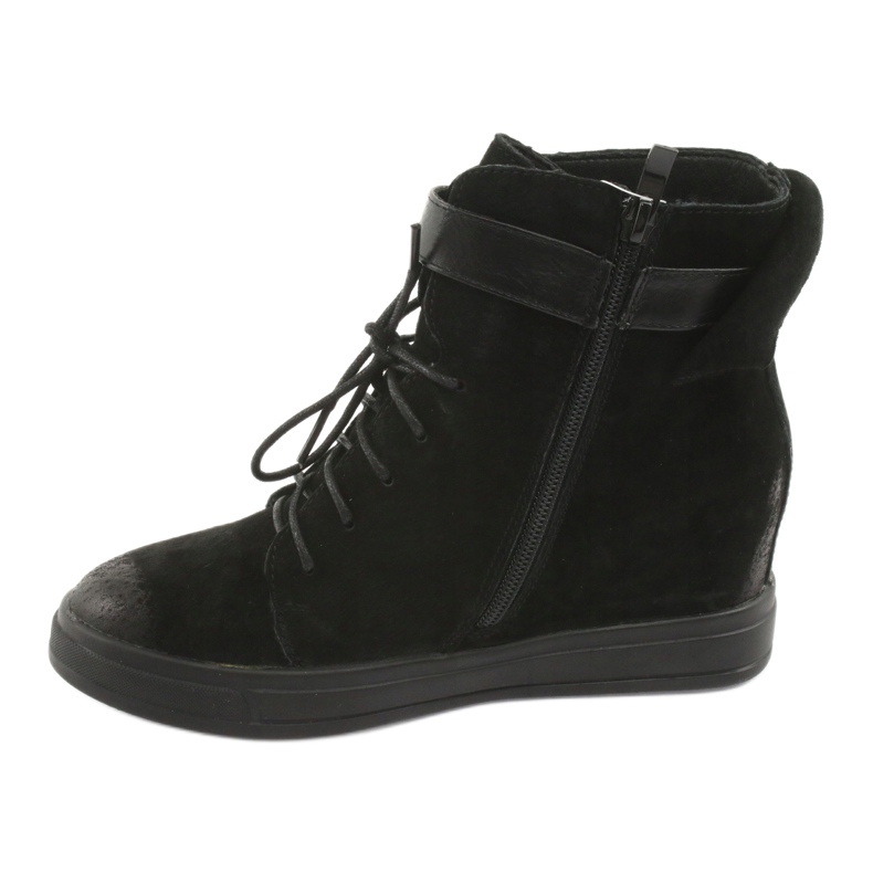 M.Daszyński Baskets noires à fermeture éclair 143 2