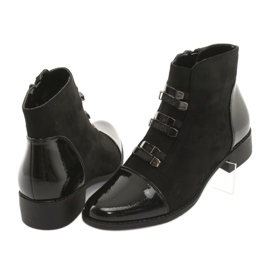 M.Daszyński Bottines Jodhpur noires 4