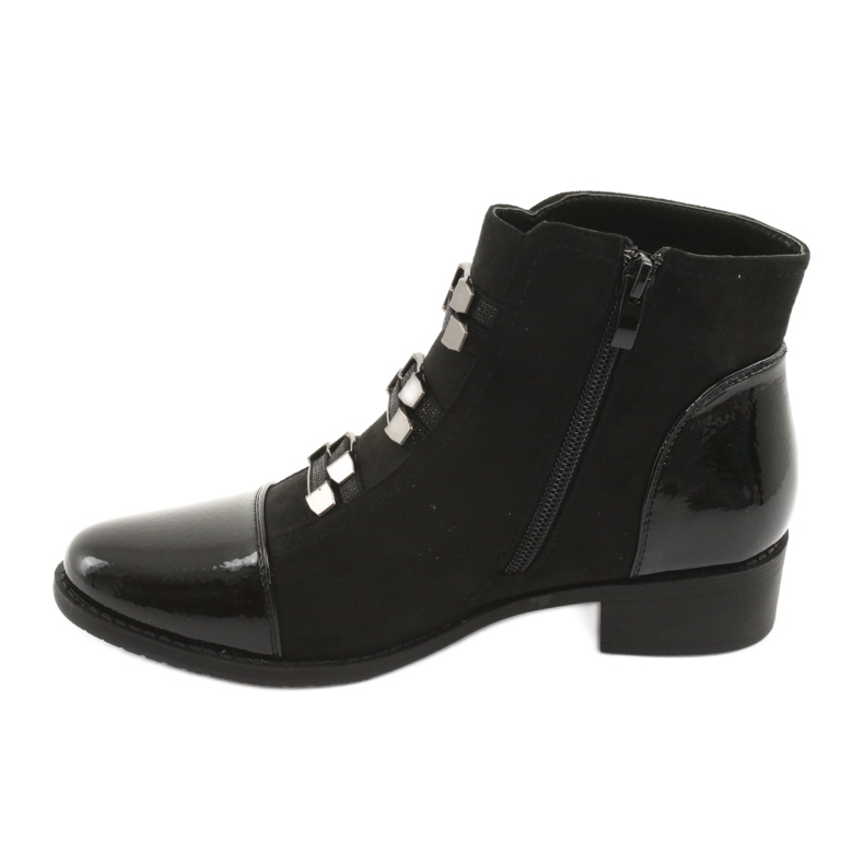 M.Daszyński Bottines Jodhpur noires le noir 2