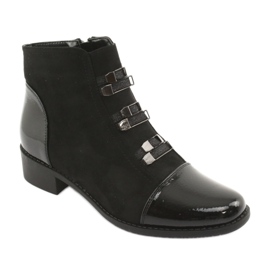 M.Daszyński Bottines Jodhpur noires le noir 1