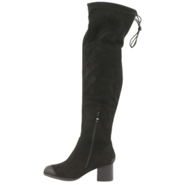 M.Daszyński Cuissardes en daim noir 1715 2