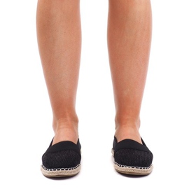 Baskets Espadrilles Ajourées 188-38 Noir le noir 3