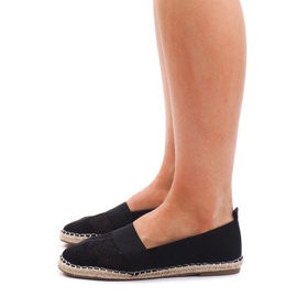 Baskets Espadrilles Ajourées 188-38 Noir le noir 1