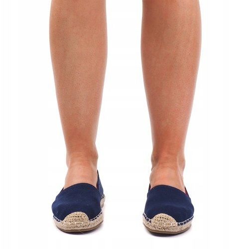 Sandales Espadrilles F169-6 Bleu 1