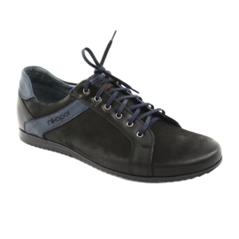 Nikopol Chaussures de sport pour hommes noir bleu marine 1