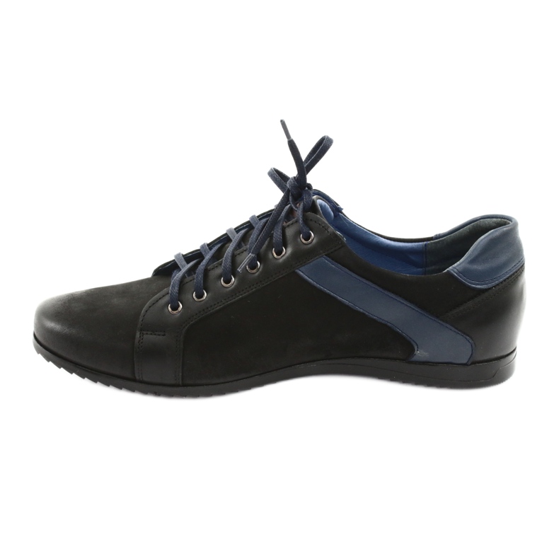 Nikopol Chaussures de sport pour hommes le noir bleu marin 2 Nikopol Chaussures de sport pour hommes le noir bleu marin 2