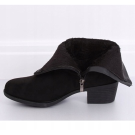 Bottes de cowboy noires pour femmes 8035-GA Noir 1