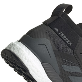 Chaussures de randonnée adidas Terrex Free Hiker M D97203 noir gris 1