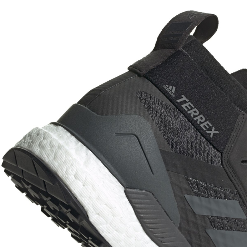 Chaussures de randonnée adidas Terrex Free Hiker M D97203 noir gris 1