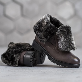 Seastar Bottes à tige enroulable gris 4