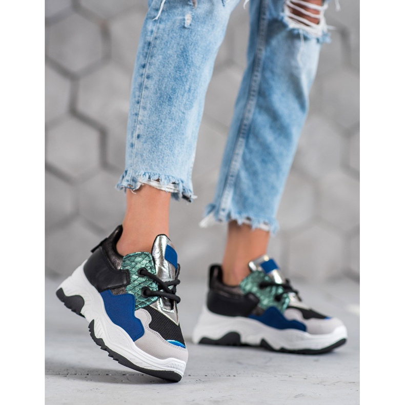 SHELOVET Baskets multicolores 1