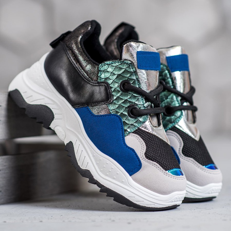 SHELOVET Baskets multicolores 2