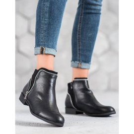 Anesia Paris Bottes noires pour femmes le noir 1