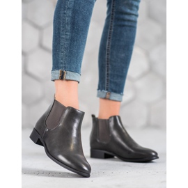 Anesia Paris Bottines Chelsea grises 1