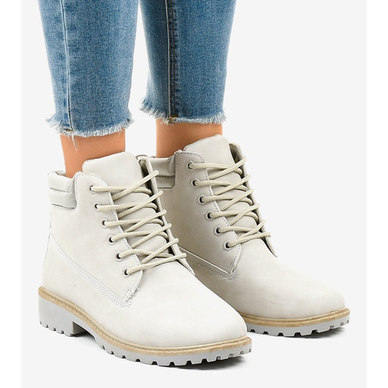 Chaussures de randonnée grises sans isolation W-3033 1