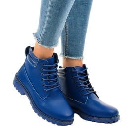 Chaussures de randonnée bleu marine sans isolation W-3033 2