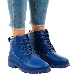 Chaussures de randonnée bleu marine sans isolation W-3033 1