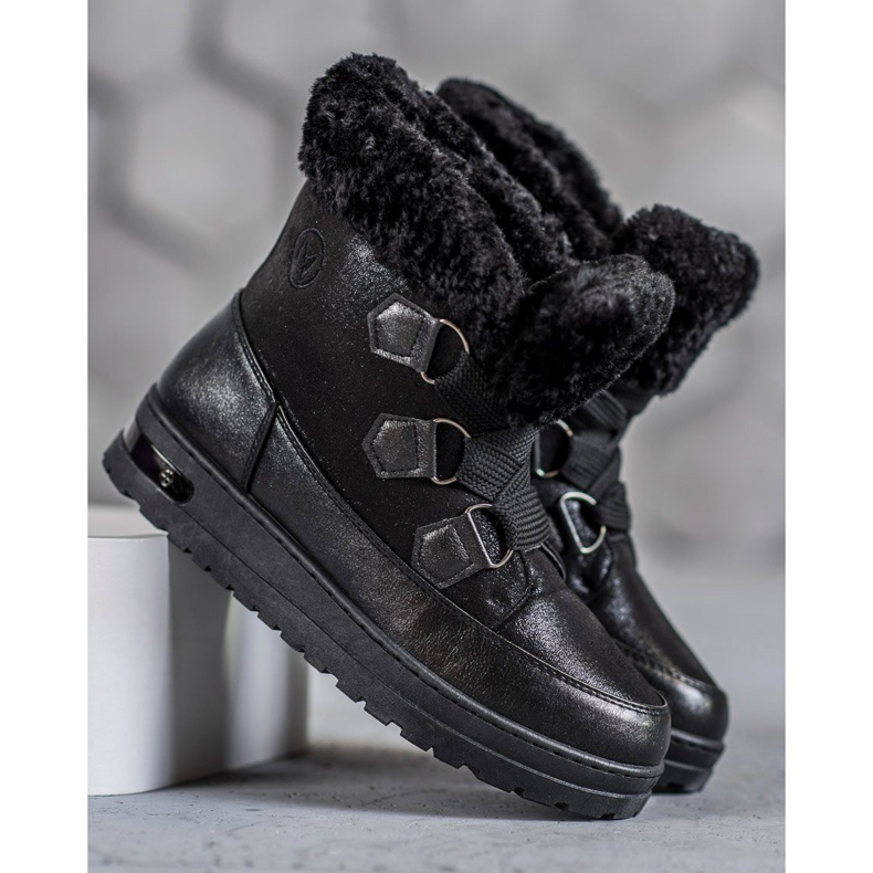 Bottes de neige chaudes MCKEYLOR noir 2