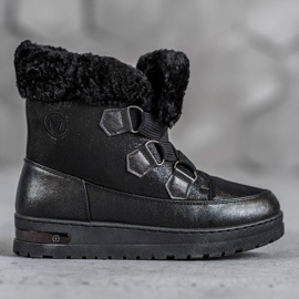 Bottes de neige chaudes MCKEYLOR le noir 4