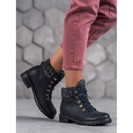 SHELOVET Bottines bleu marine 2 SHELOVET Bottines bleu marine 2