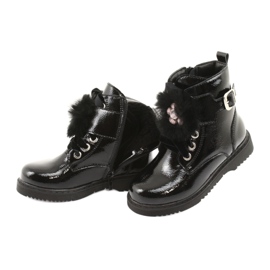 Bottes vernies d'Evento 1438 canettes le noir 5 Bottes vernies d'Evento 1438 canettes le noir 5