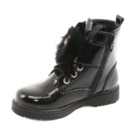 Bottes vernies d'Evento 1438 canettes noir 2